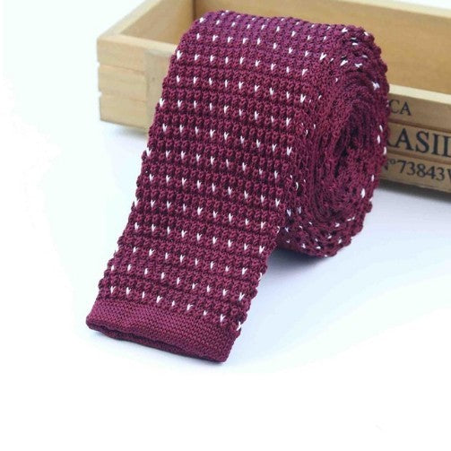 Knit Skinny Necktie