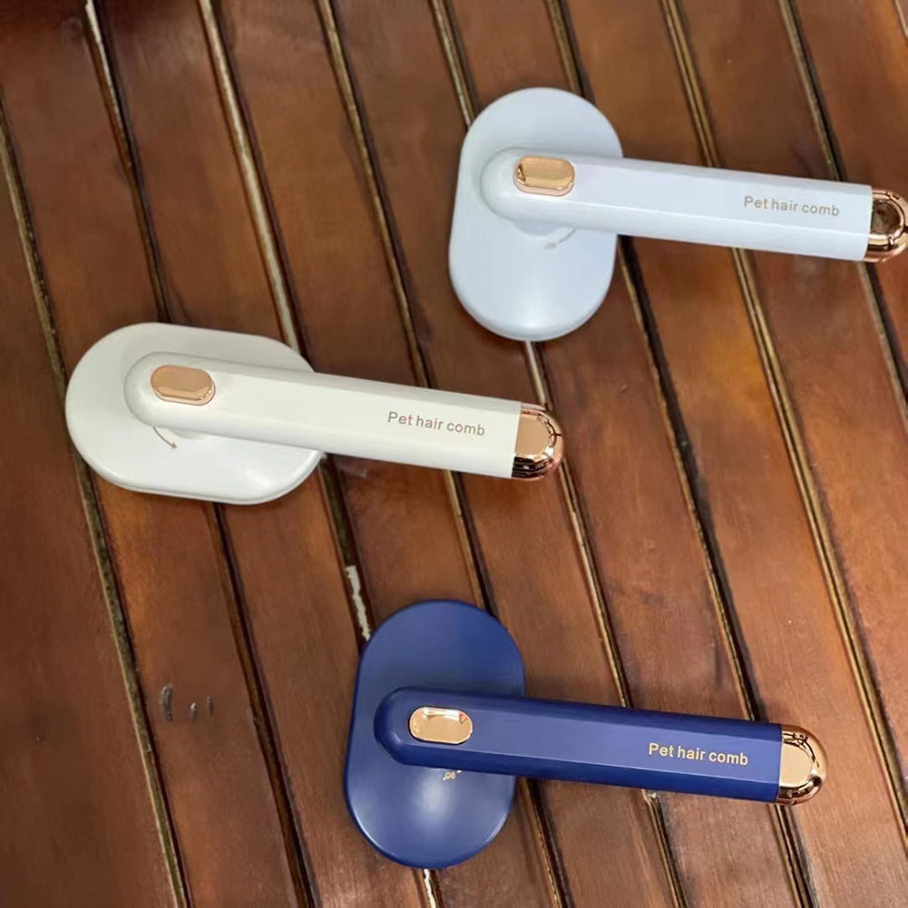 Self-Cleaning Pet Hair Removal Brush
