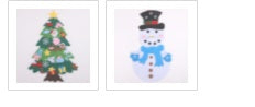 DIY Felt Christmas Tree with Decorations