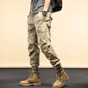 Loose Casual Ankle-Tied Jogger Pants
