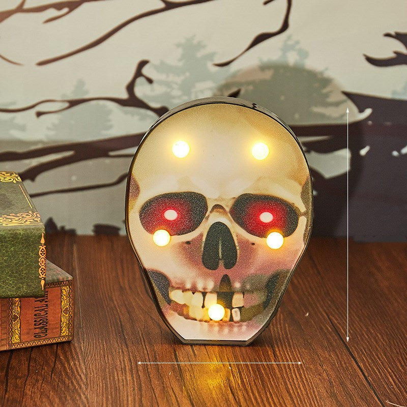 Halloween LED Skull & Pumpkin String Lights