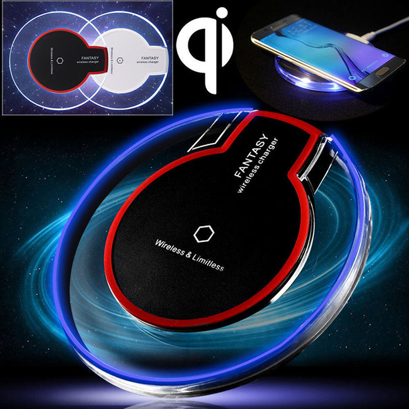 Round Crystal Wireless Charging Pad