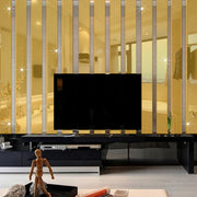 Striped Modern Mirror Wall Sticker
