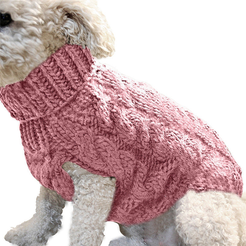 Winter Knit Pet Sweater
