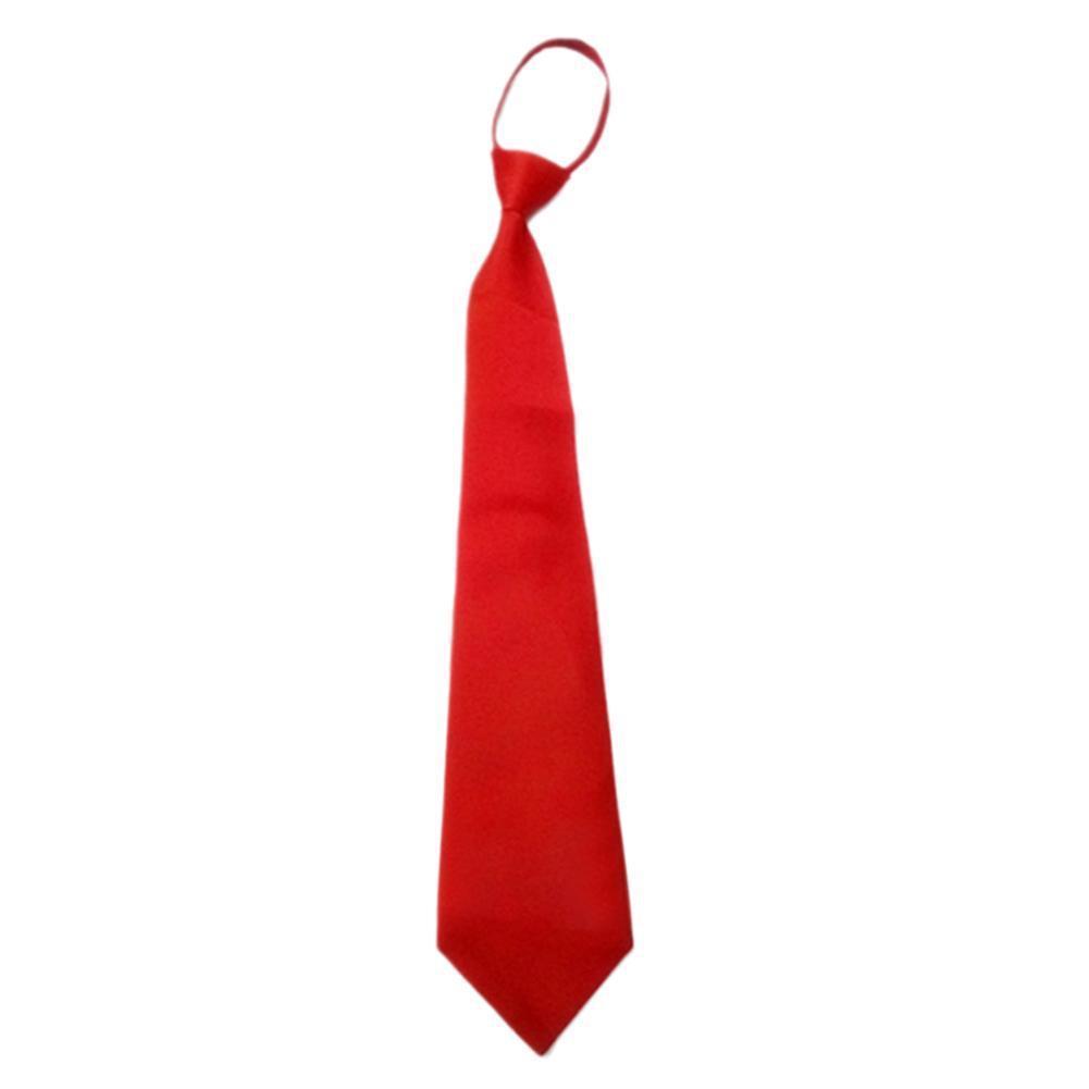 Student Zipper Pre-Tied Necktie
