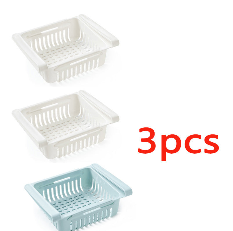 Stretchable Refrigerator Storage Basket