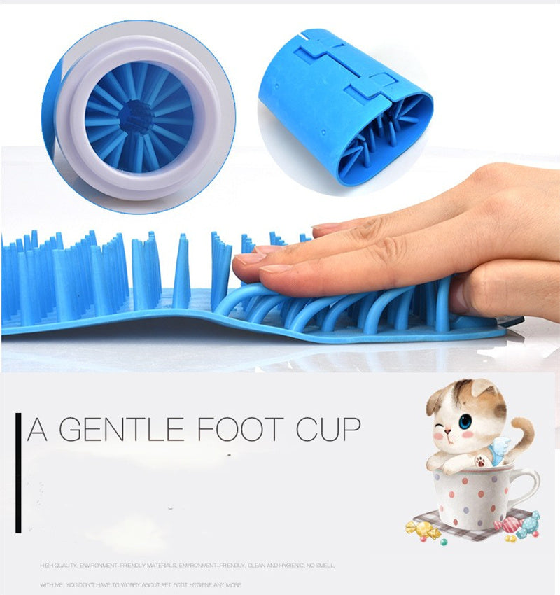 Silicone Dog Paw Cleaning Cup