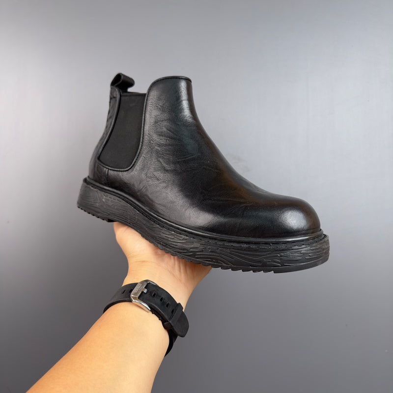 Men's Round-Toe Chelsea Boots