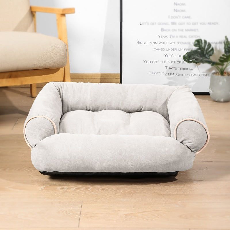 Plush Sofa Pet Bed