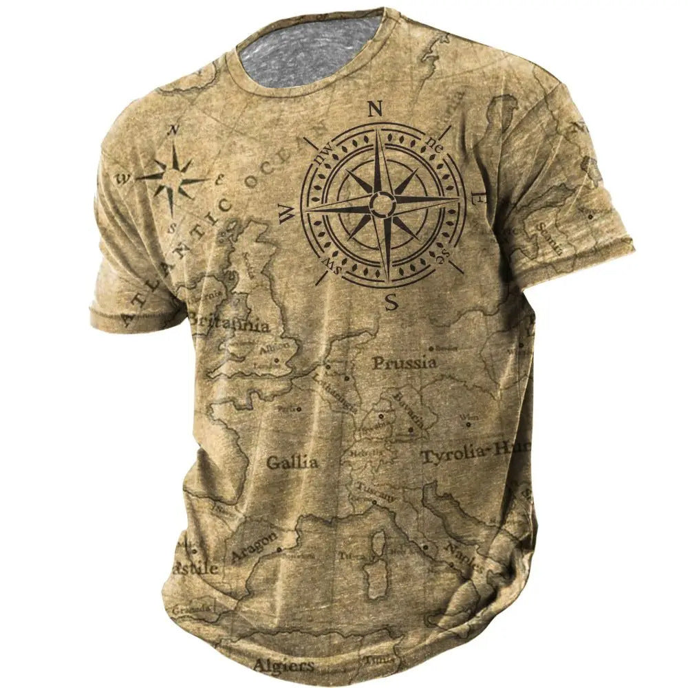 Men's Loose Crewneck Tee — Casual