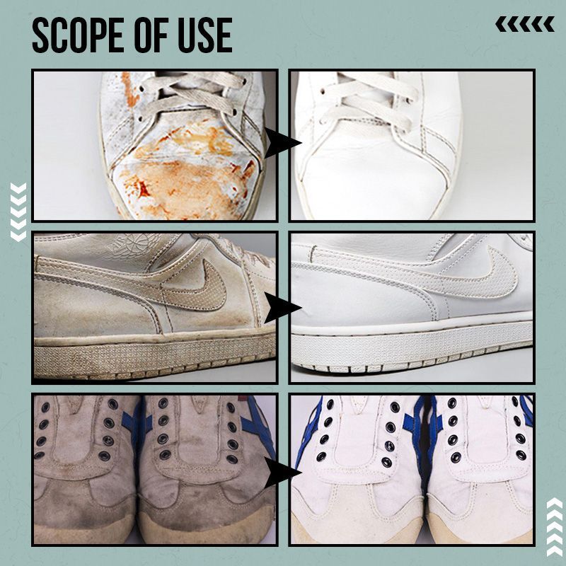 White Sneaker Cleaner Foam