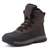 Fleece-lined Warm Plus Size High-top Men's Boots