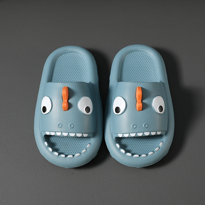 Kids Shark Slip-On Slippers