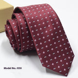 Fashion Exquisite Jacquard Tie Wedding Groom