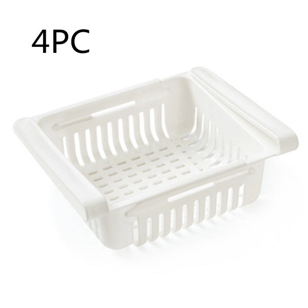Stretchable Refrigerator Storage Basket