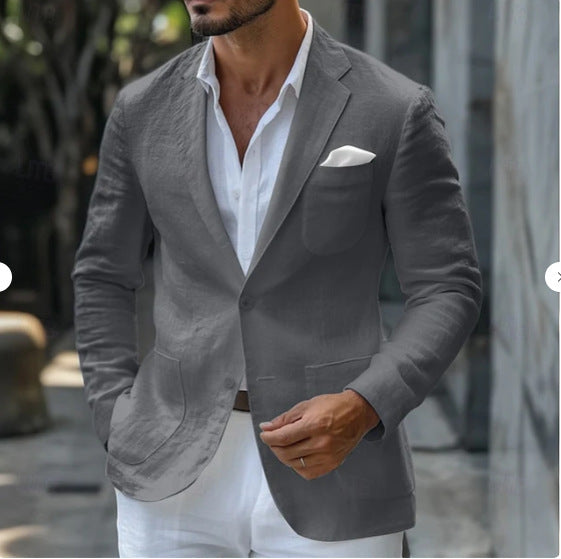 Men's Print Business-Casual Jacket