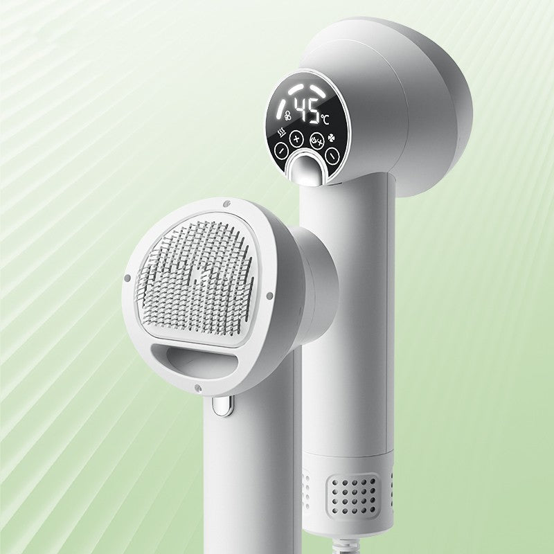 Silent Pet Hair Dryer & Comb