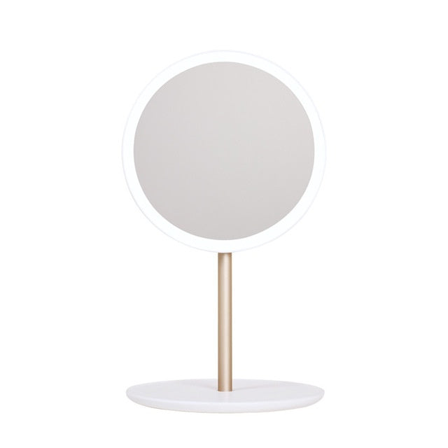 Folding LED Makeup Mirror