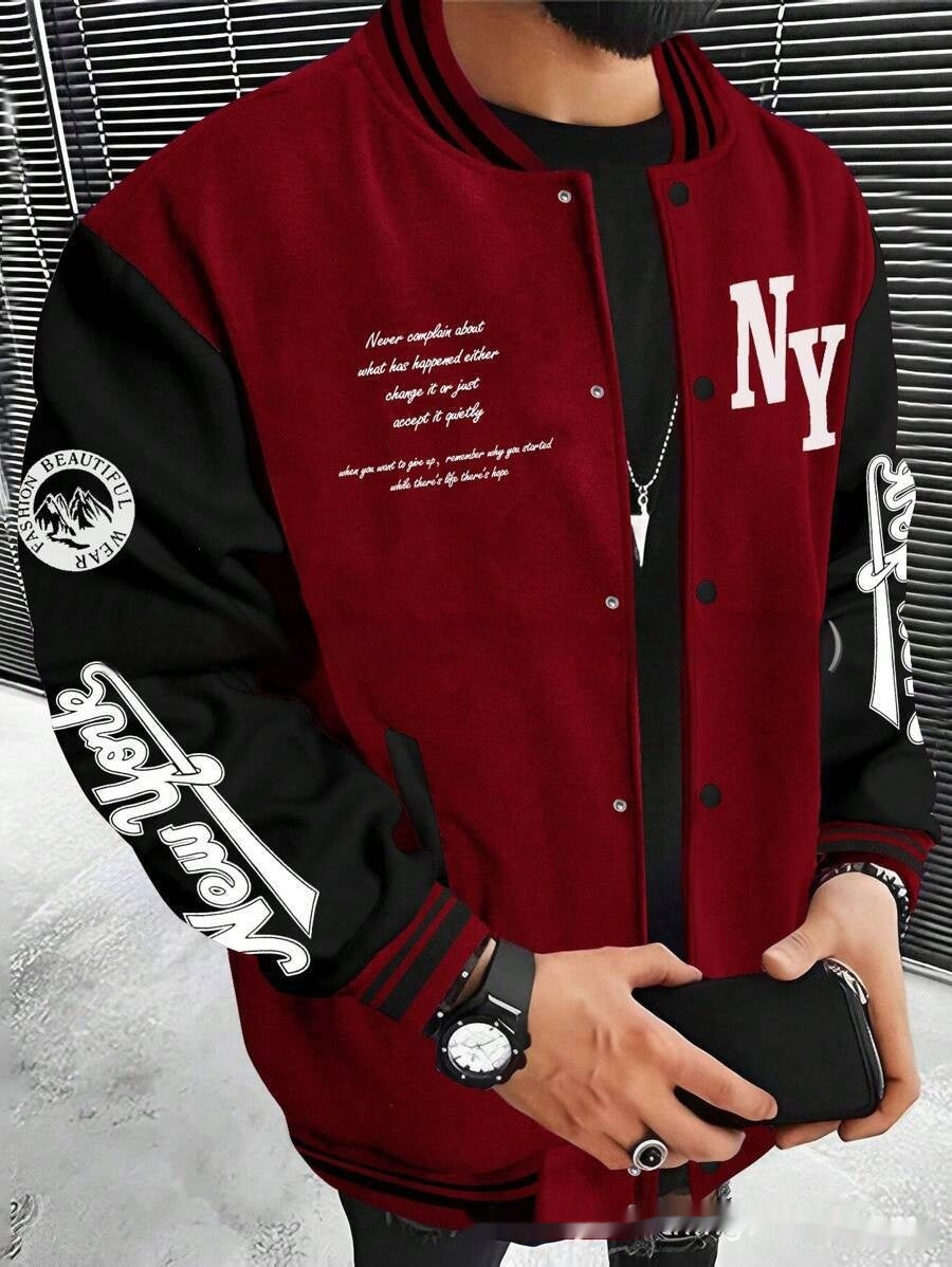 Baseball Cardigan Jacket