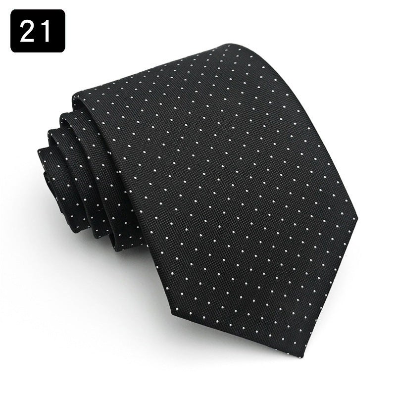 Men's Striped Business Necktie