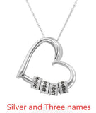Personalized Heart Necklaces Women Jewelry Custom Name Necklaces & Pendants Mothers Day Gift