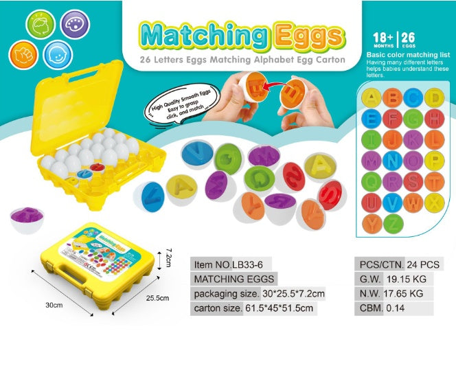 Montessori Smart Egg Shape-Sorter Toy