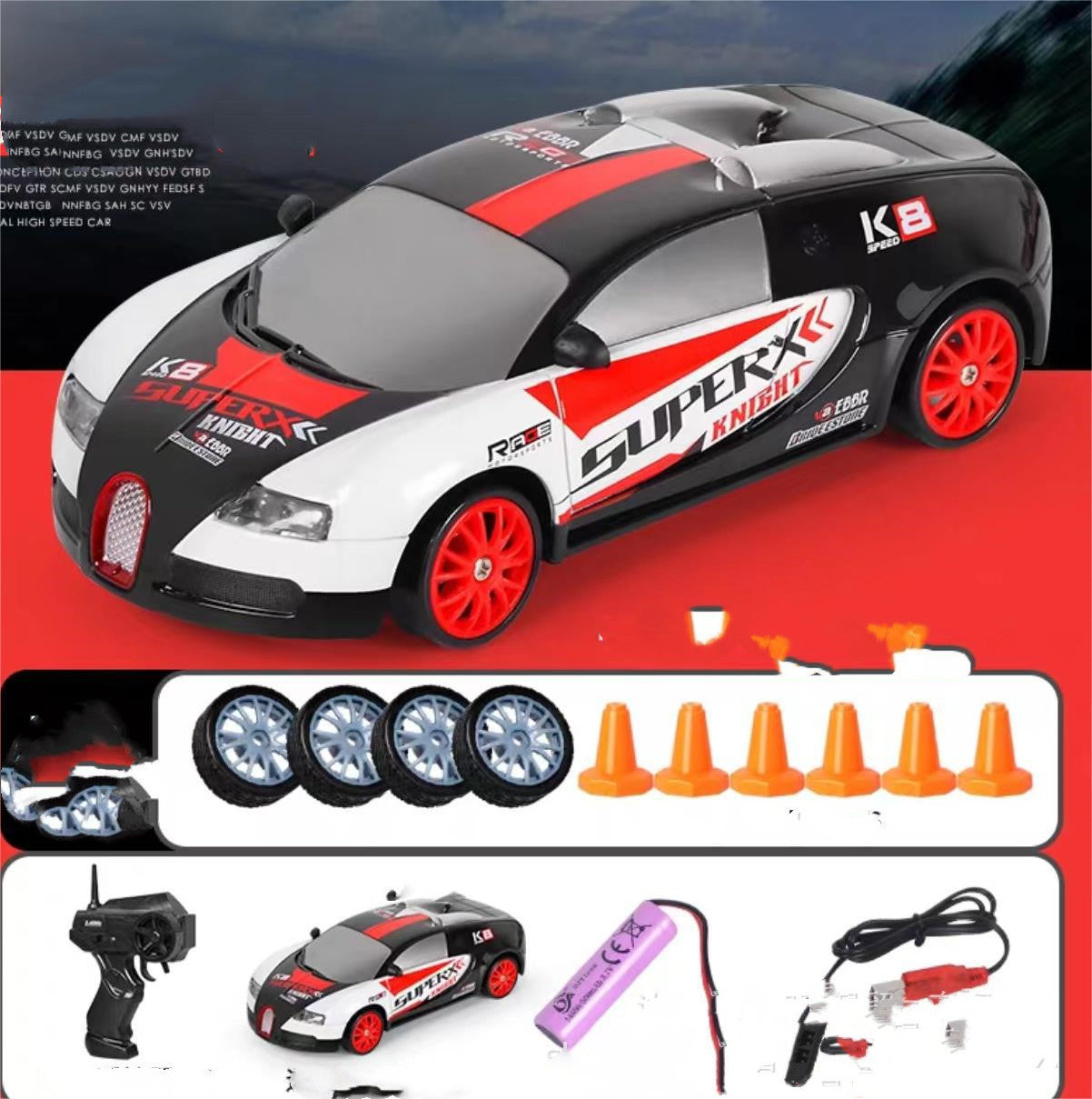 RC GTR AE86 Drift Car