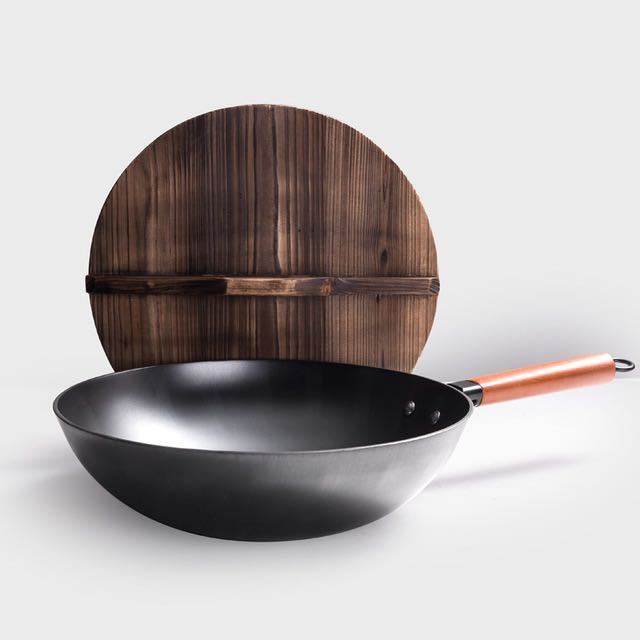 Handmade Cast Iron Wok
