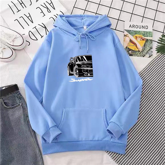 Women's Plus-Size Velvet Padded Hoodie