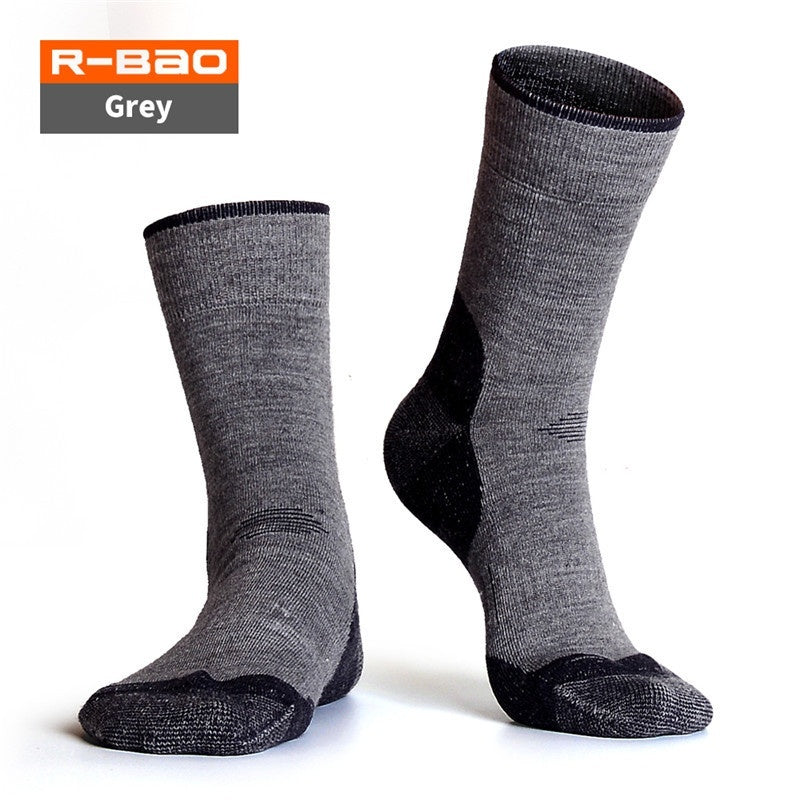 Merino Wool Mountain Socks — Winter