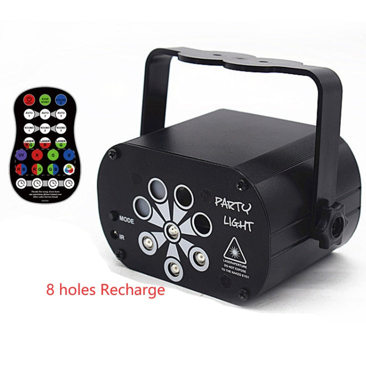 LED Disco Laser Stage Light