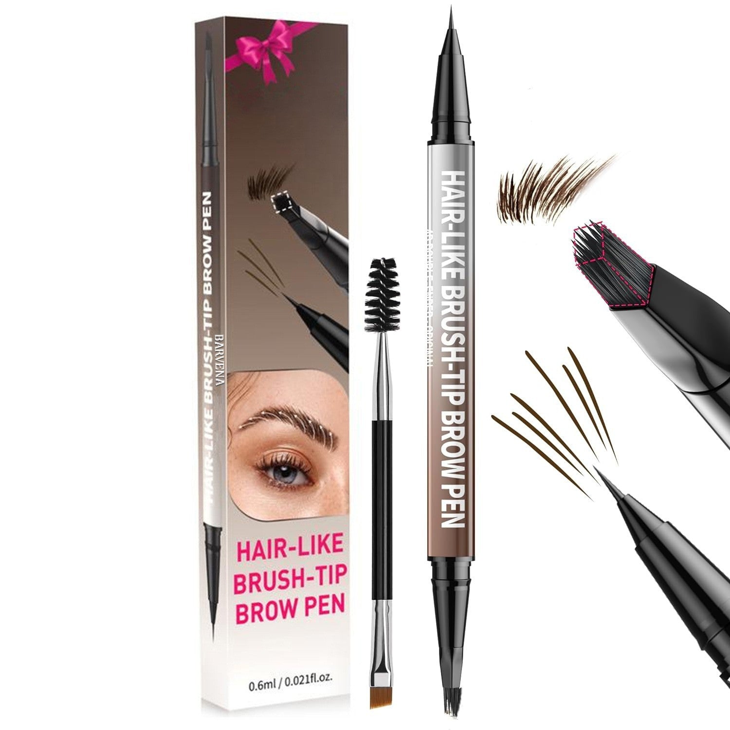 Waterproof Double-Headed Eyebrow Pencil