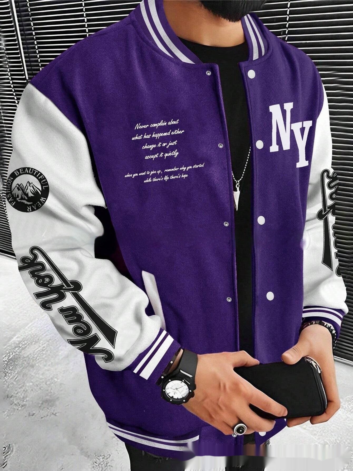 Baseball Cardigan Jacket