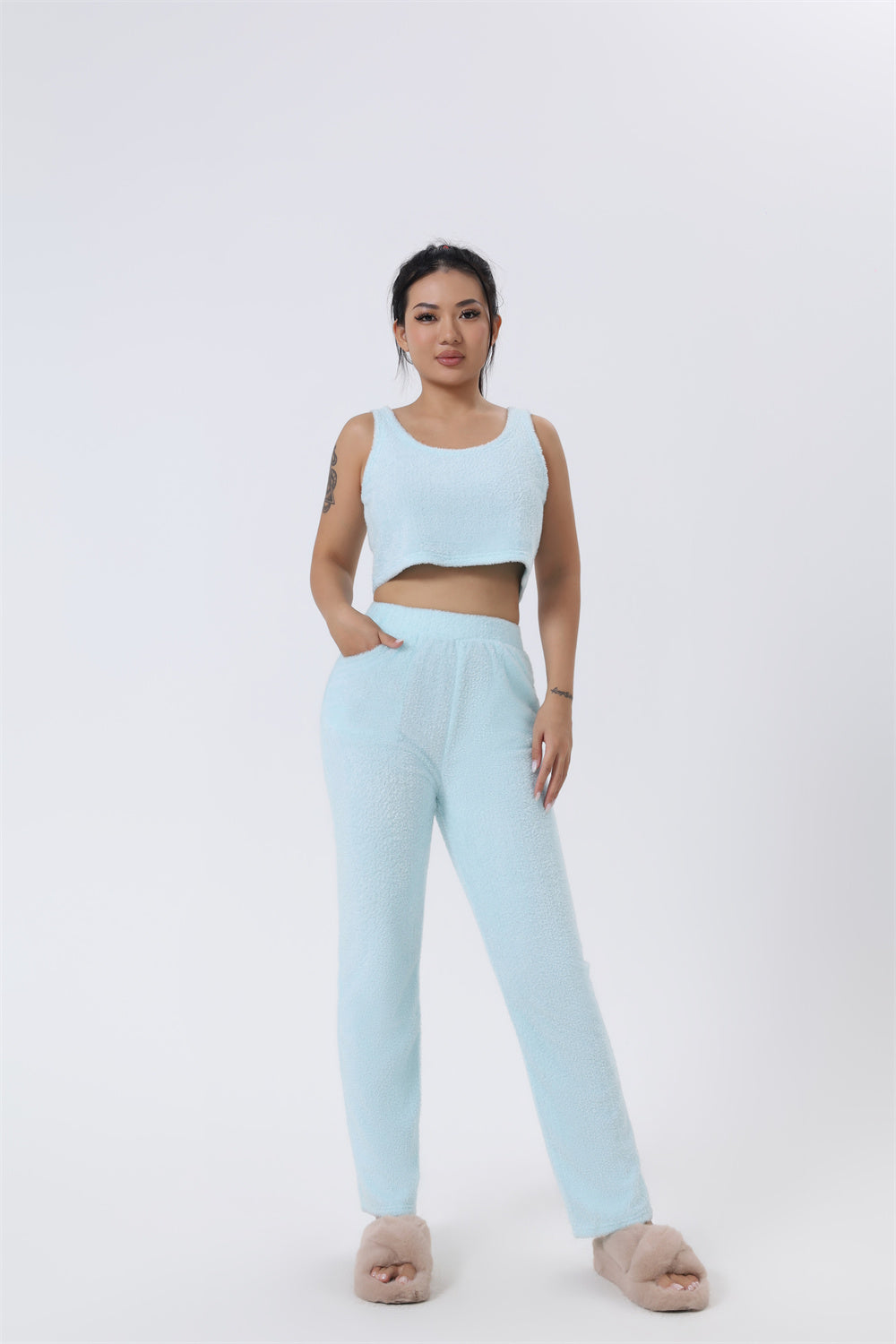 Cozy Winter 3-Piece Pajama Lounge Set