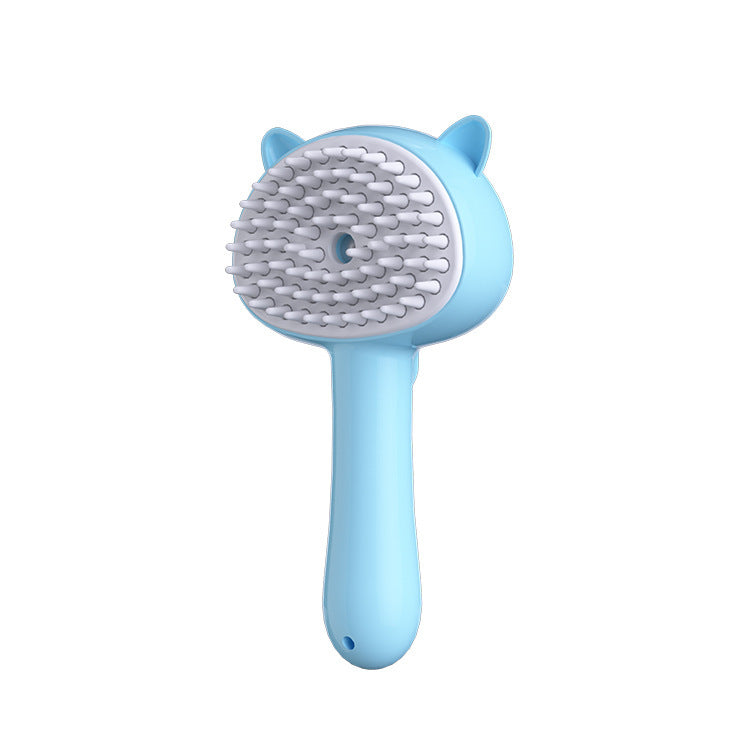 Self-Cleaning Pet Slicker Brush with Mist