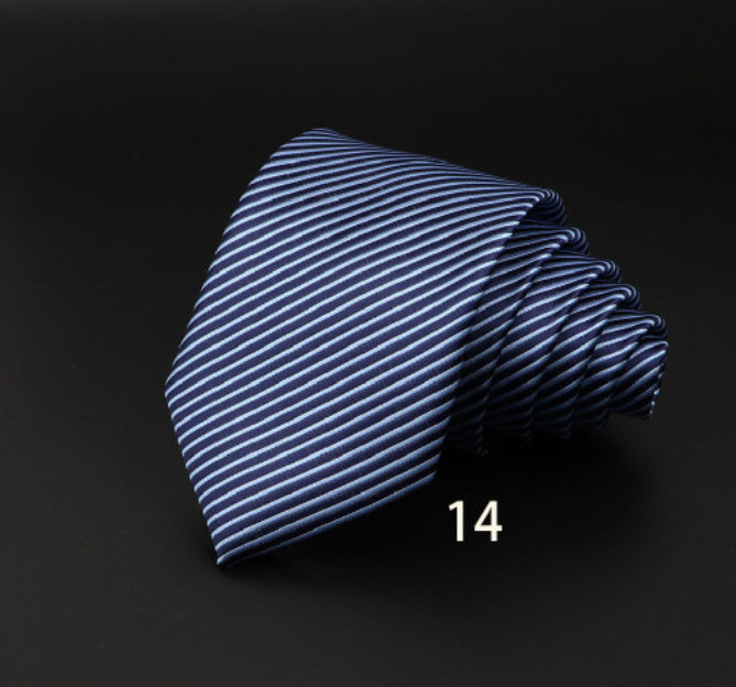 Men's Striped British Necktie
