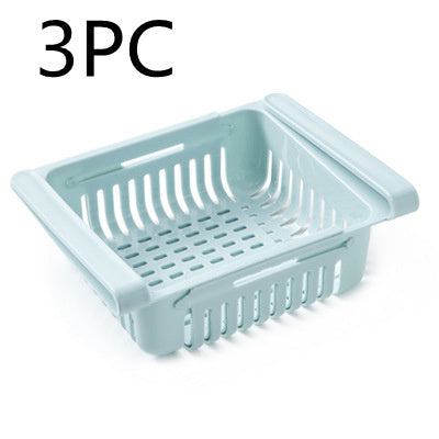 Stretchable Refrigerator Storage Basket