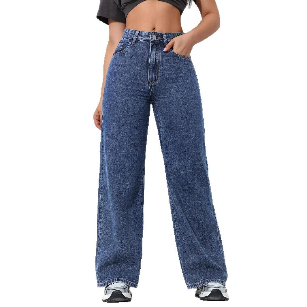 Women's Loose Wide-Leg Jeans