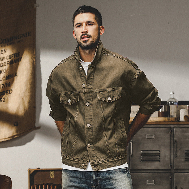 Men's Vintage Classic Denim Jacket