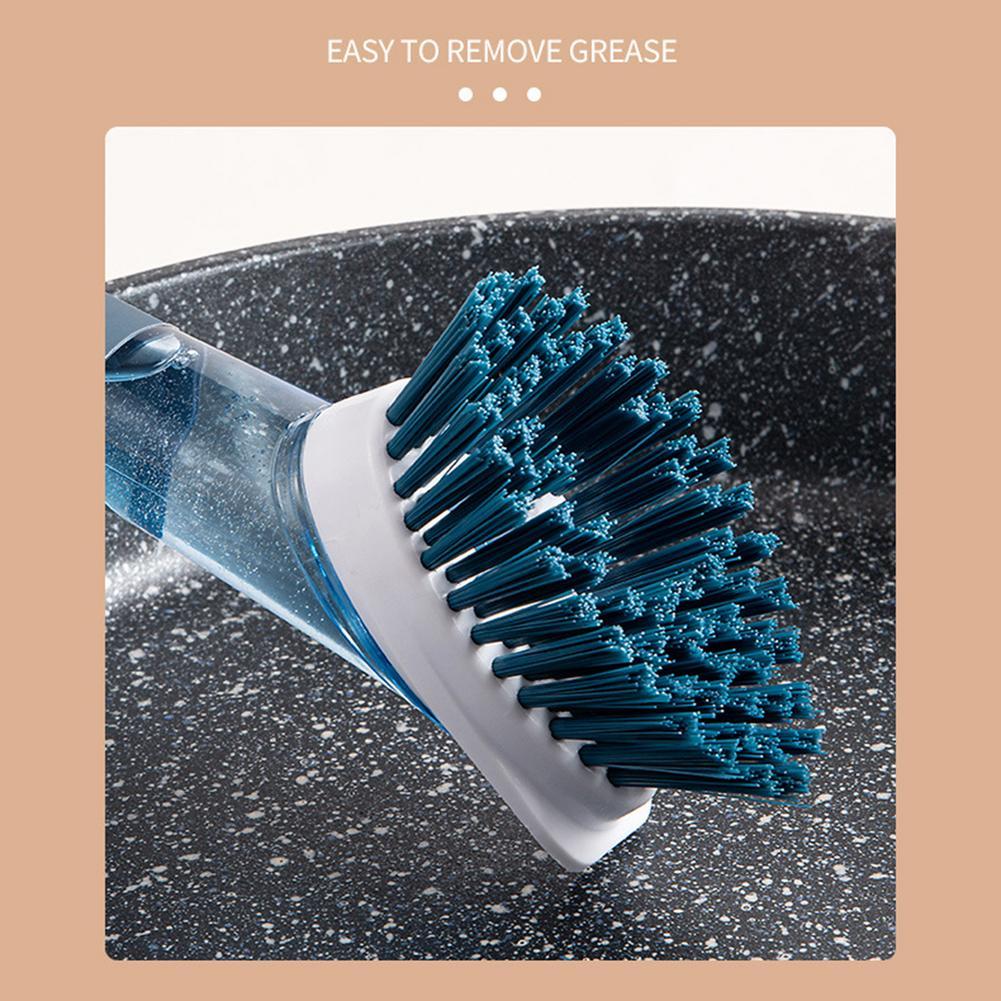 Long-Handle Dish Cleaning Brush