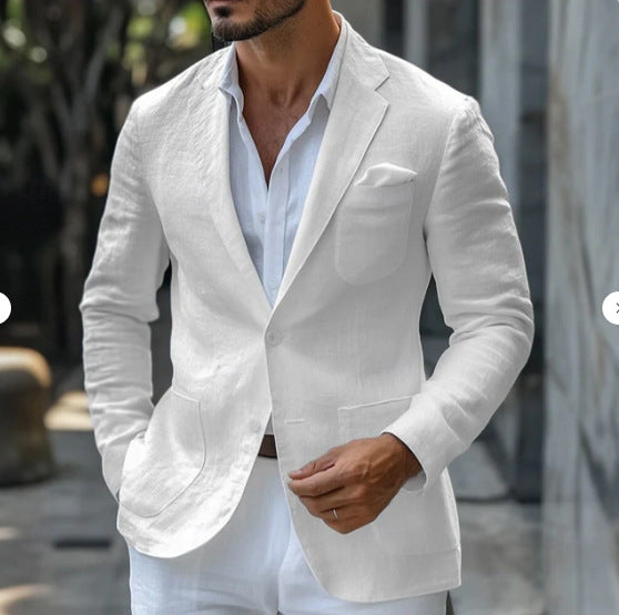 Men's Print Business-Casual Jacket