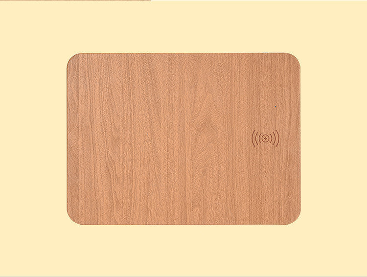 Wood-Grain Wireless Charger Pad