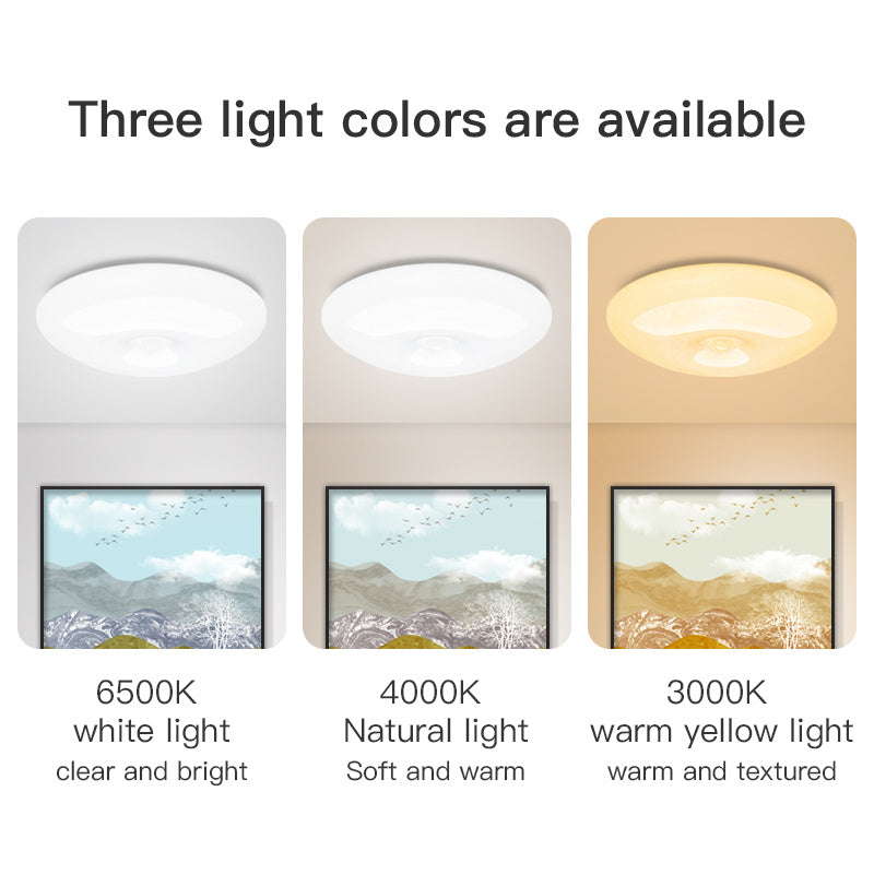 Motion-Sensor Rechargeable Garage Ceiling Lamp
