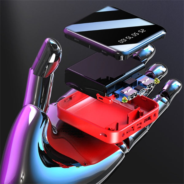 20000mAh Mini Mirror-Display Power Bank