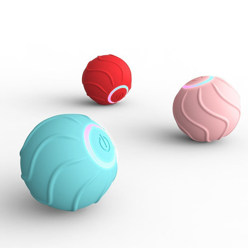 Self-Bouncing USB Cat Ball Toy