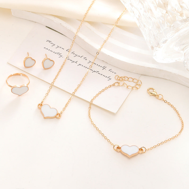 Heart Necklace Gift Set