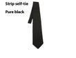 8CM Tie Men's Formal Wear Business Black Suit Hand Tie Work