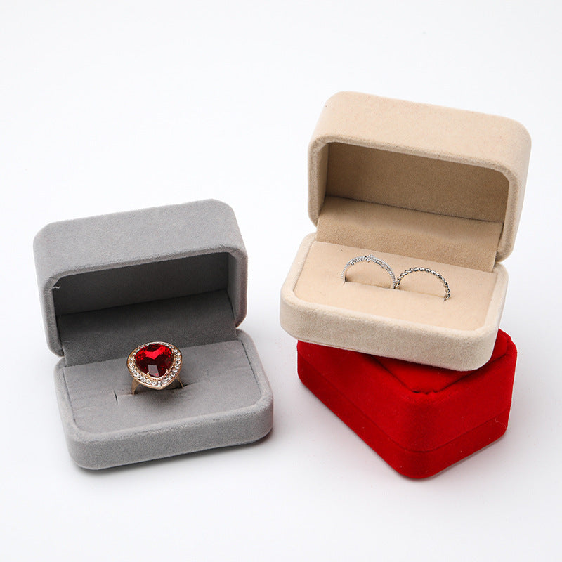 Flannelette Ring Jewelry Box