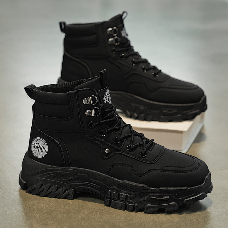 Men's Breathable Martin Work Boots
