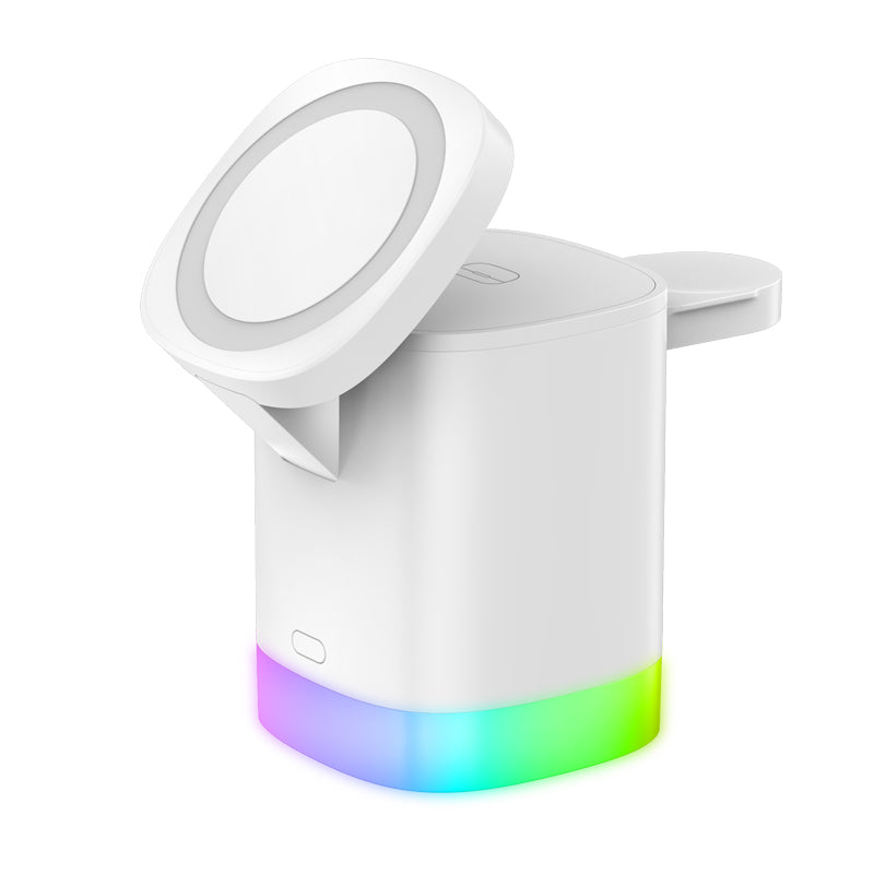 3-in-1 RGB Magnetic Wireless Charging Station